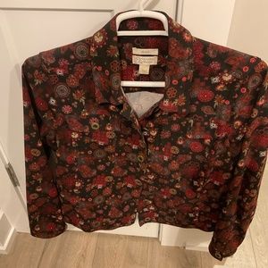 Christopher & Banks Multicolor Blazer Jacket